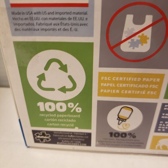 Lot 2  Puzzles 1000 piece each w/ Posters Path of Totality, One Quiet Morning - Picture 11 of 16